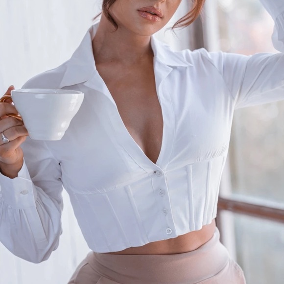 Meshki Tops - Meshki adaline corset top
